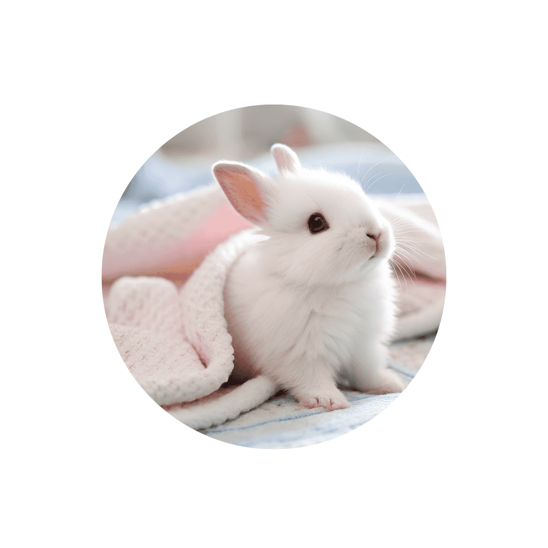 Shampoings et parfums pour lapin