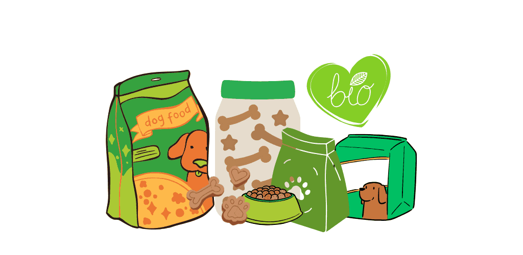 Croquettes bio pour chien