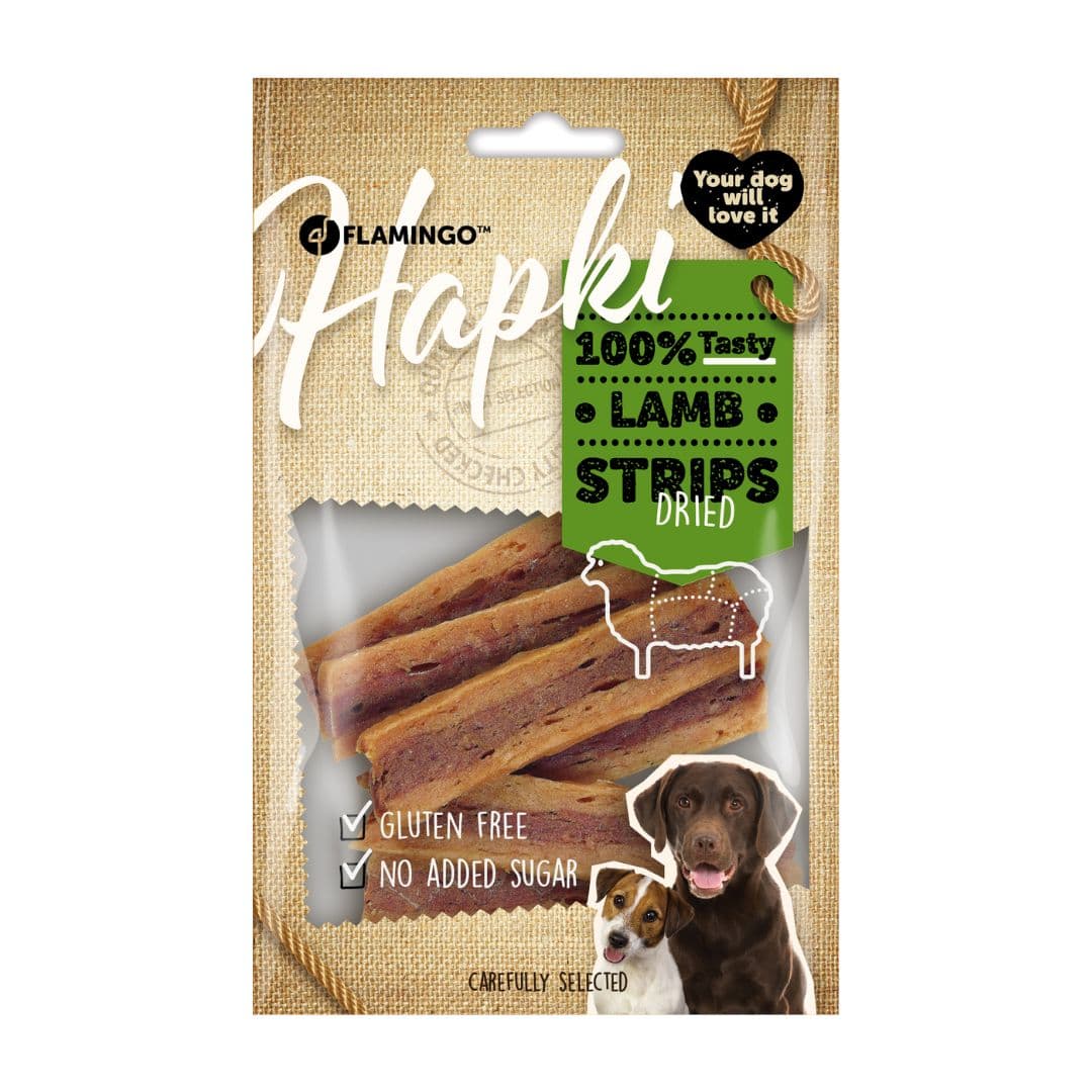 Chick'n snack lamb agneau friandises pour chien Flamingo