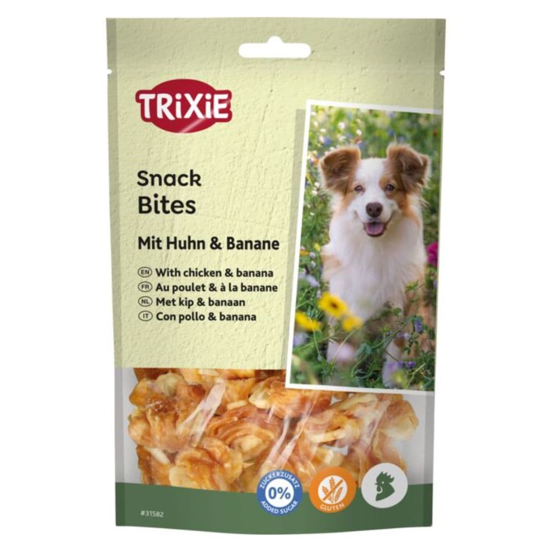 Friandise naturelle Banana Chicken Trixie pour chien