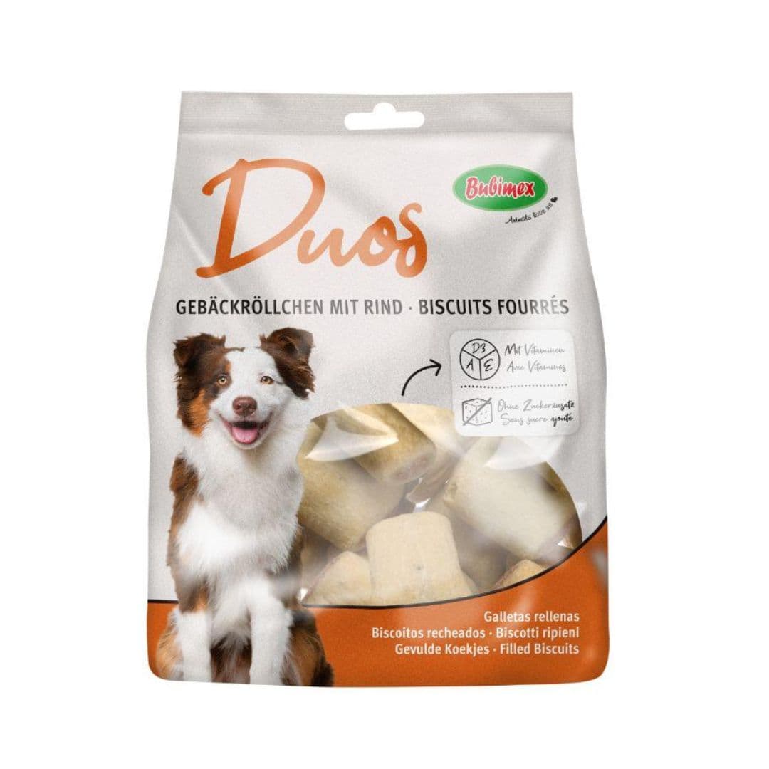 Friandises Duo Crunch Bubimex au bœuf pour chien