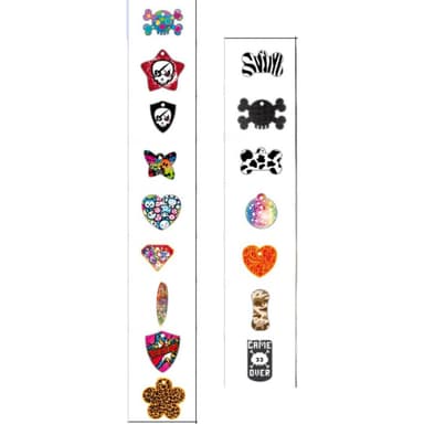 Médaille print chien et chat