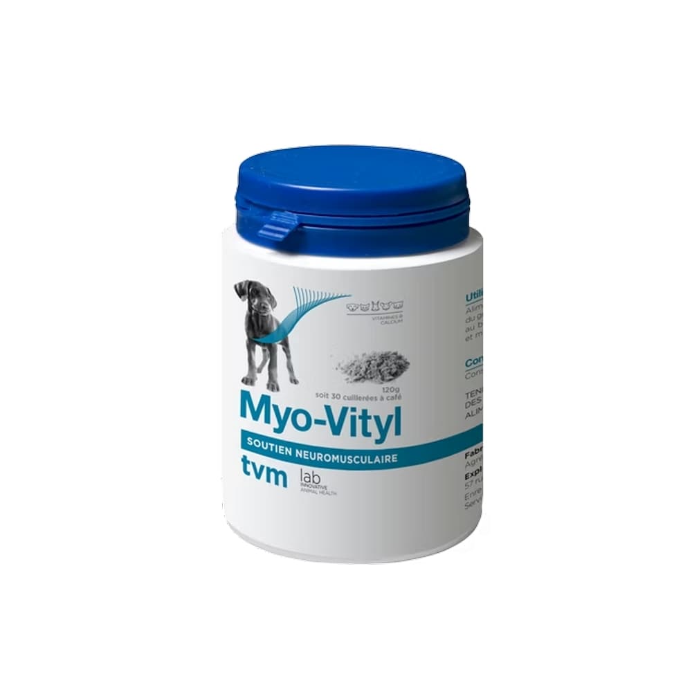 Myo Vityl Vitamines soutien neuromusculaire chien, chat et rongeur