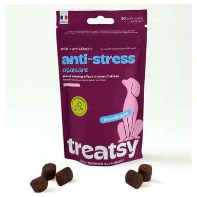 Treatsy anti stress : 30 bouchées pour chien