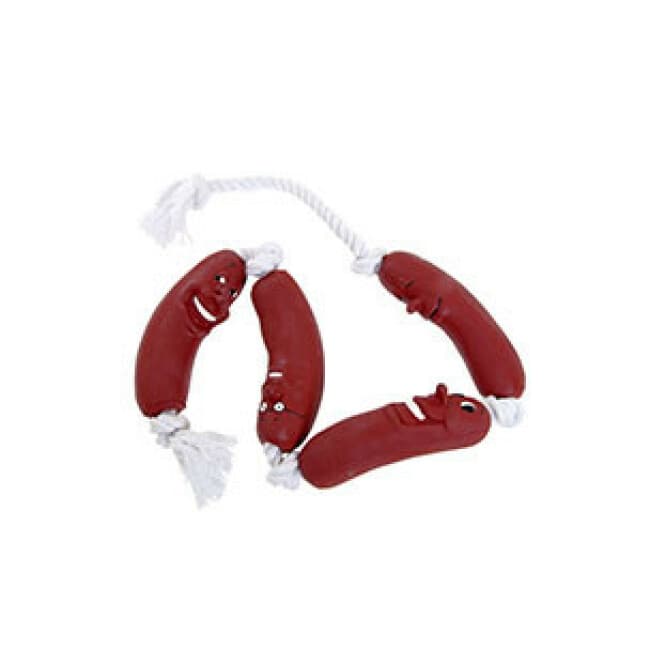 Boudins en latex pour chiens