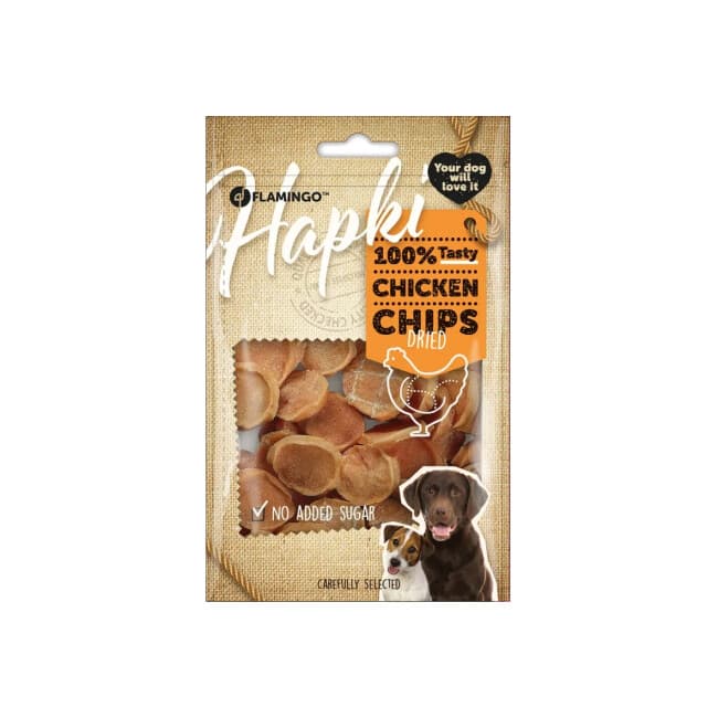 Chick'n Chips Flamingo pour chiens