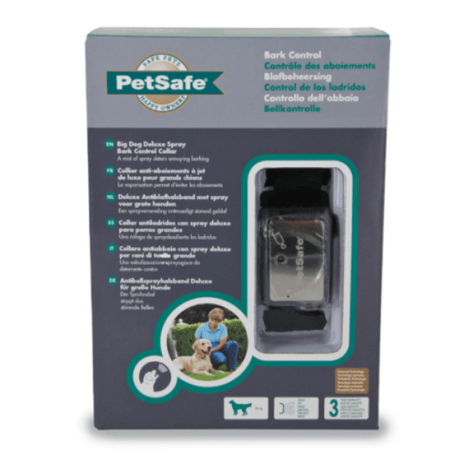 Collier anti-aboiement Petsafe en spray pour petits et moyens chiens