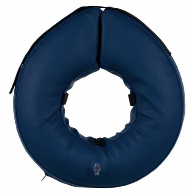 Collier de protection gonflable bleu Trixie pour chien