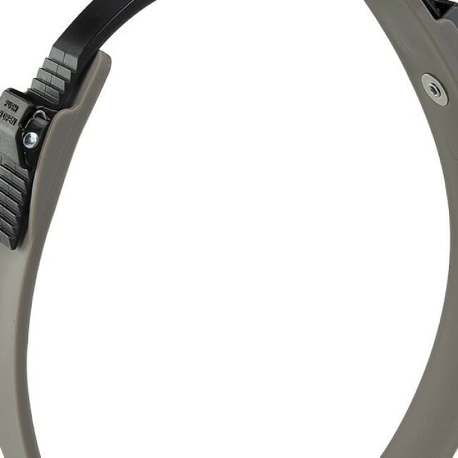 Collier Ergoflex C gris à micro-régulation pour chien