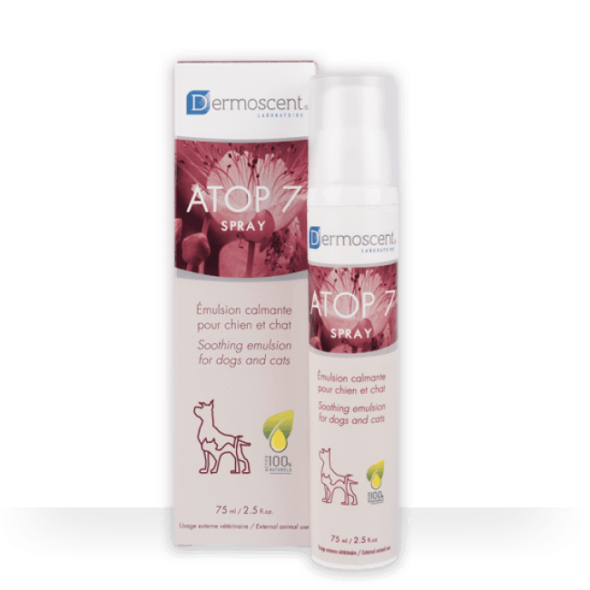Dermoscent Atop 7 soins cutanés et allergies pour chien