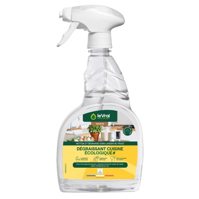 Dégraissant cuisine écologique Le Vrai Professionnel