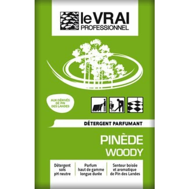 Détergent parfumant Le Vrai Professionnel pour nettoyage d'élevage d'animaux 125 dosettes
