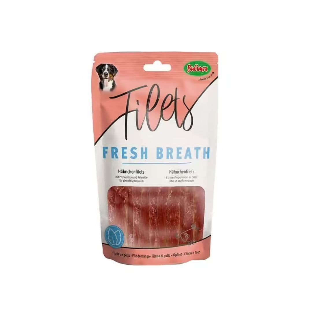 Filets de poulet Fresh Breath pour chien par Bubimex