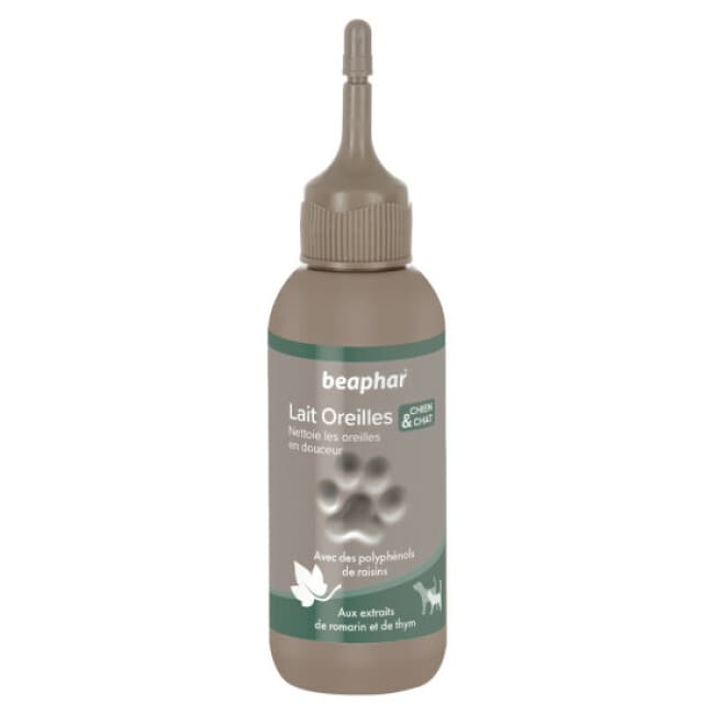 Lait nettoyant pour oreilles chien et chat Beaphar Premium