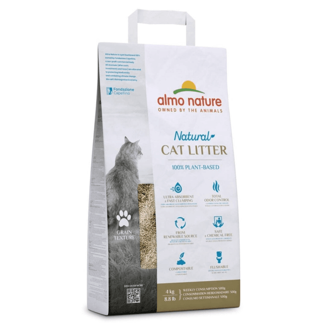 Litière Almo Nature Cat Litter Grain Texture