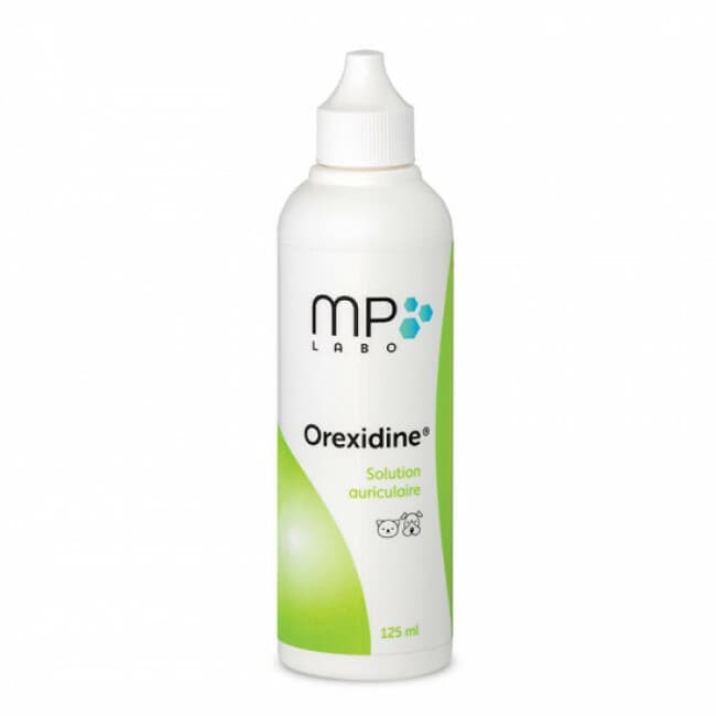 Orexidine MP Labo Nettoyant auriculaire à la chlorexidine chat et chien