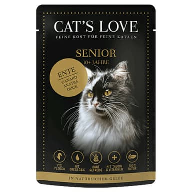 Cat's Love Senior : pâtée pour chat âgé