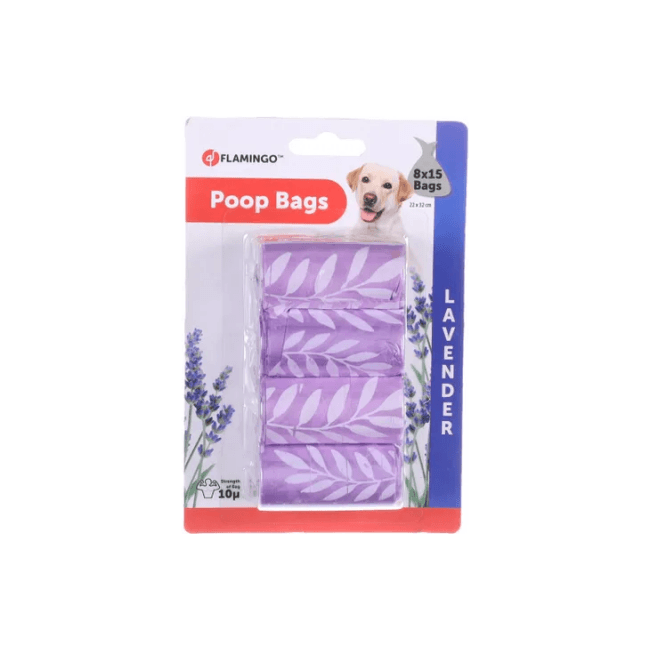 Sacs ramasse crottes Flamingo - 8x15