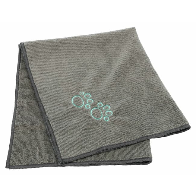 Serviette en microfibre pour chiens et chats