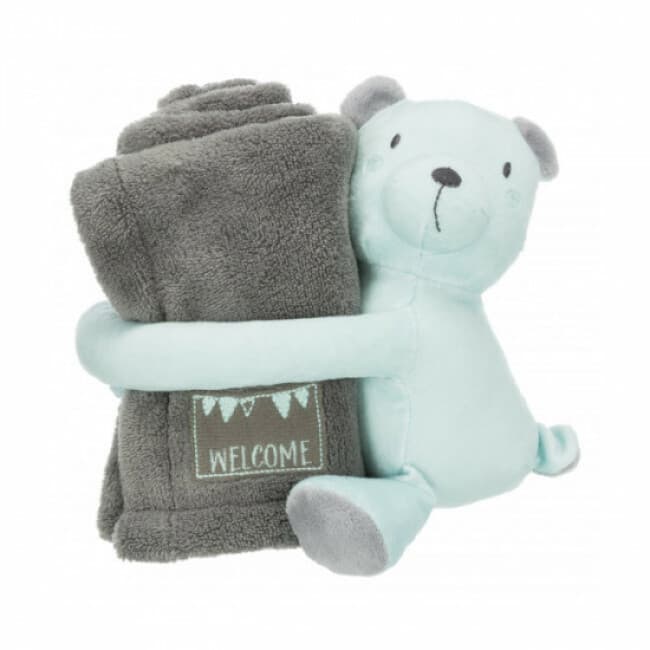 Set de bienvenue avec couverture et jouets pour chiot Trixie