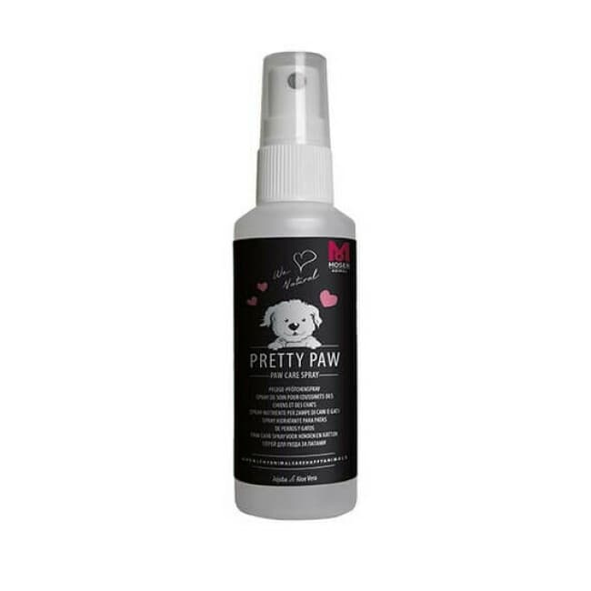 Soin des coussinets Pretty Paw Moser en spray pour chien et chat