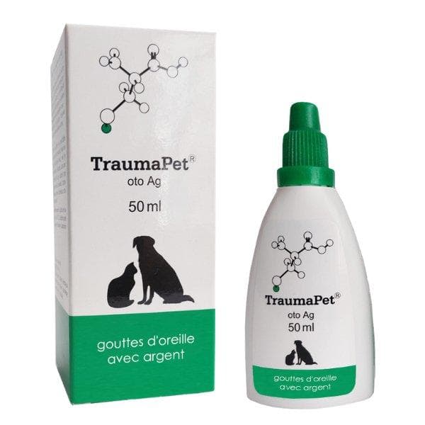 TraumaPet Oto Ag Gouttes auriculaires chien et chat