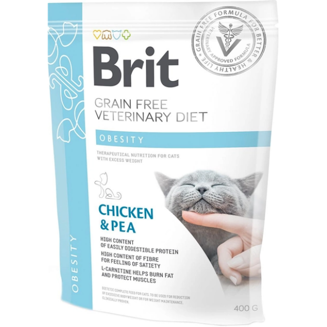 Brit Veterinary Diets Obesity Grain Free pour chat