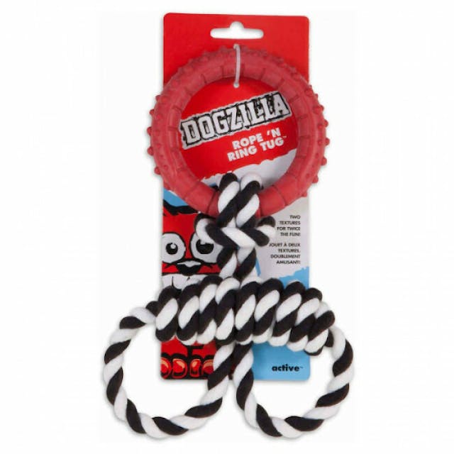 Corde à tirer avec anneau Dogzilla Rope N Ring Tug