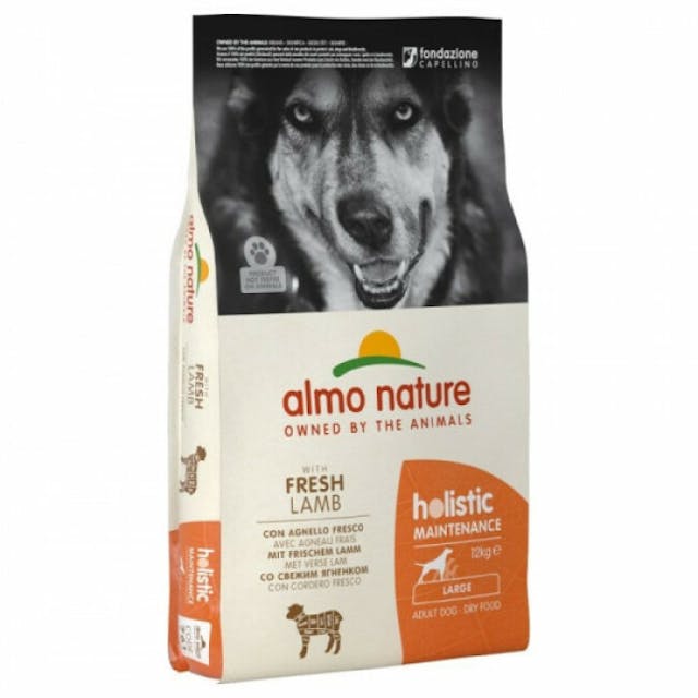 Croquettes Almo Nature Holistic pour chien adulte grande taille Sac 12 kg