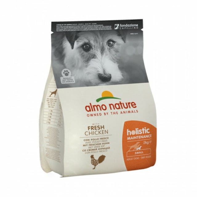 Croquettes Almo Nature Holistic pour chien adulte petite taille Sac 2 kg