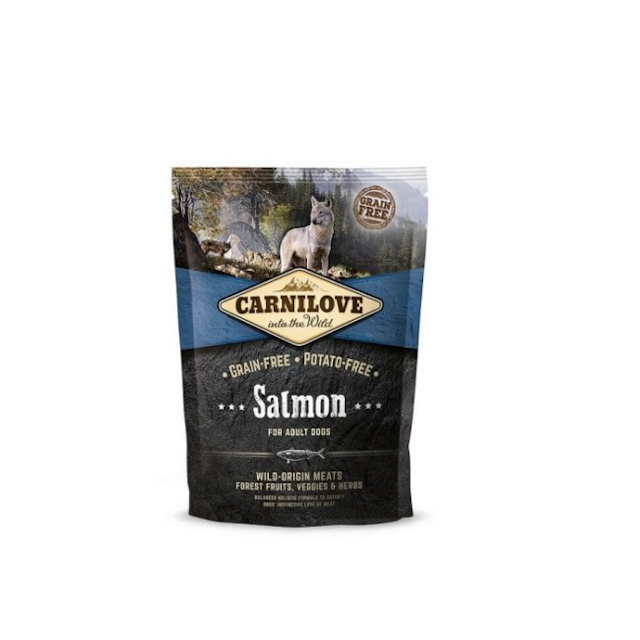 Croquettes Carnilove saumon pour chien adulte