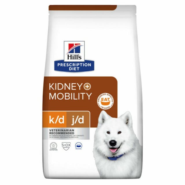 Croquettes Hill's Prescription Diet Canine K/D + Mobility