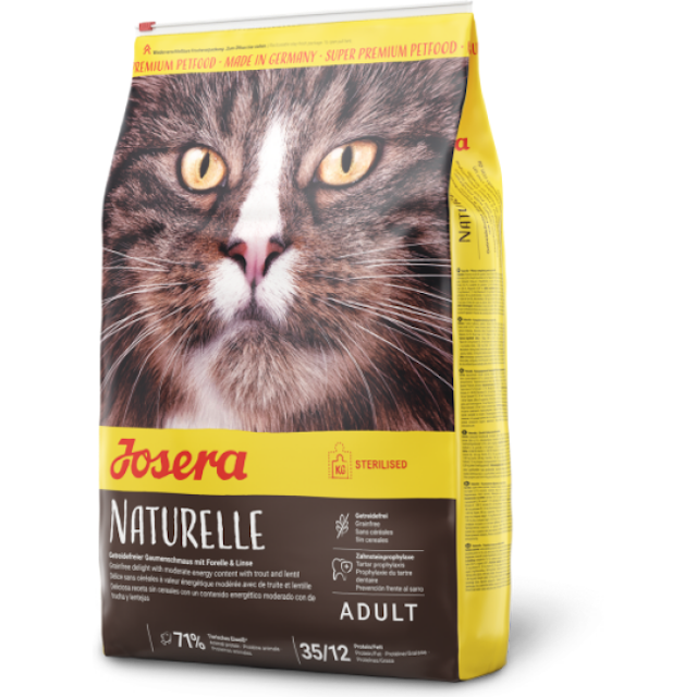 Croquettes Josera Naturelle pour chat stérilisé