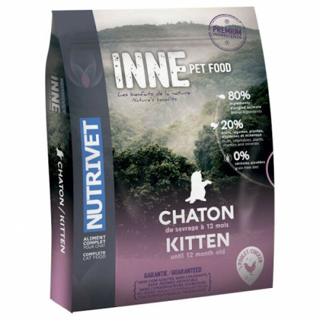 Croquettes Nutrivet Inne Cat Kitten pour chaton