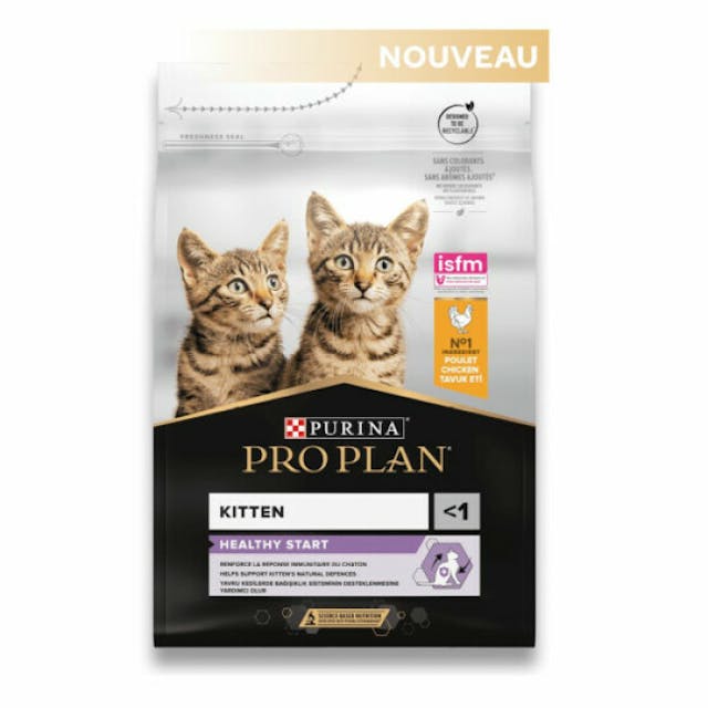 Croquettes pour chatons Pro Plan Kitten Healthy Start Poulet et Riz