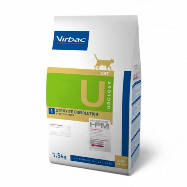 Croquettes Virbac HPM Urology Struvite Dissolution pour chat