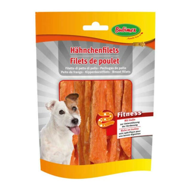 Filets de poulet Fitness pour chien par Bubimex