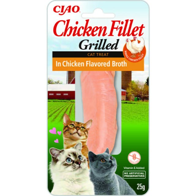 Friandise Inaba pour chat filet de poulet