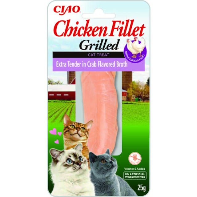 Friandise Inaba pour chat filet de poulet