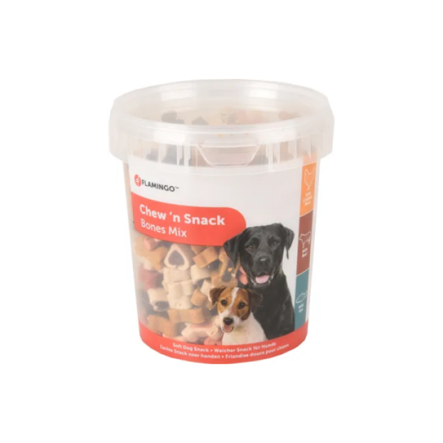 Friandise pour chien Chew'n Snack Bones Mix