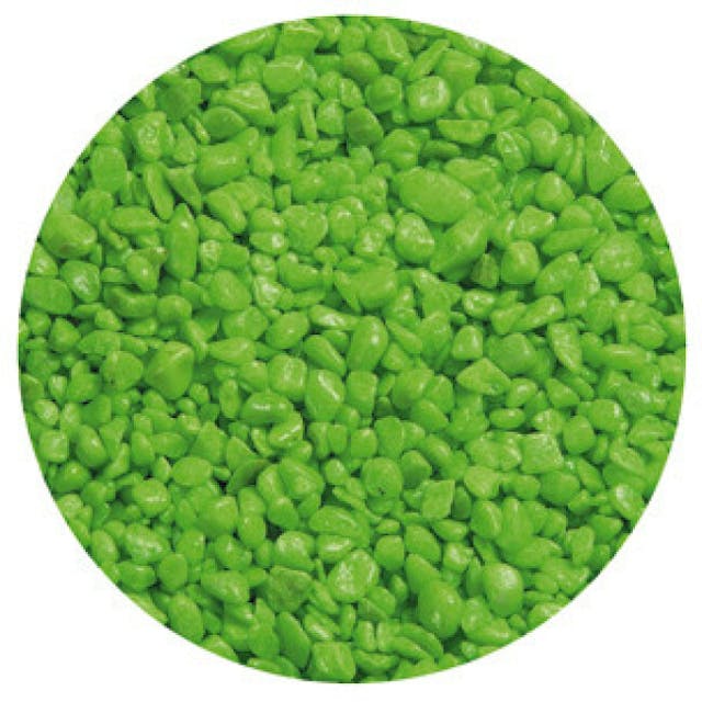 Gravier Neon Micro Vert pour aquarium Flamingo 1 Kg