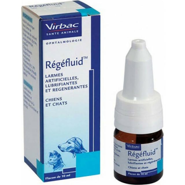 Larmes artificielles Regefluid Virbac chien et chat