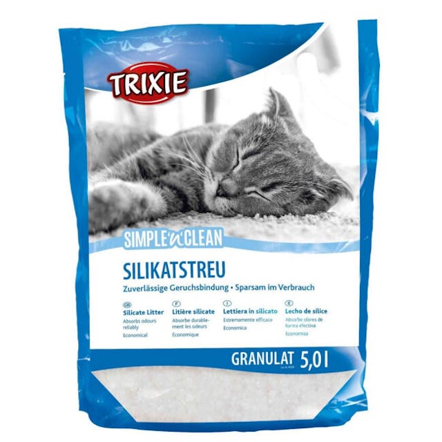 Litière Simple n Clean en granulés Trixie pour chats