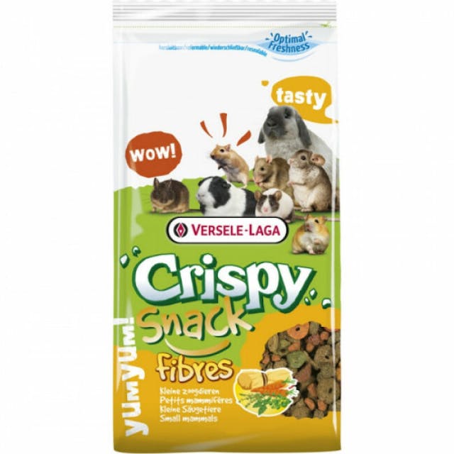 Nourriture pour rongeur Crispy Snack Fibres Versele Laga Sac 1,75 kg