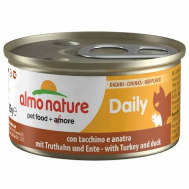 Pâtée pour chat Almo Nature Daily Menu - lot 6 boîtes 85 g