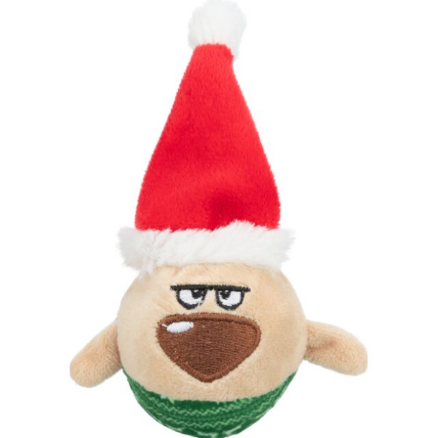 Balle en peluche Lutin de Noël Xmas Trixie avec son