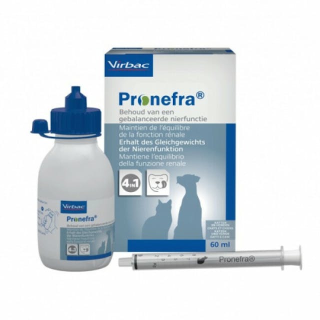 Pronefra Virbac soutien fonction rénale chat et chien