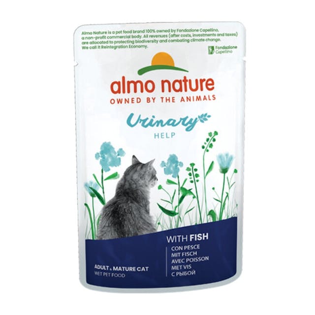 Pâtée Almo Nature Holistic Urinary Help - Lot de 5 Pochons 70 g