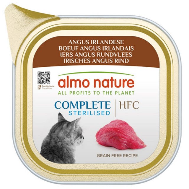 Pâtée pour chat Almo Nature HFC Complete Sterilised - 6 x 85 g