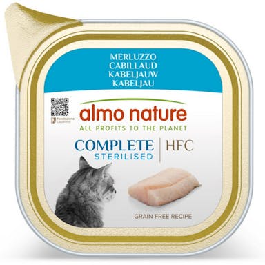 Pâtée pour chat Almo Nature HFC Complete Sterilised - 6 x 85 g